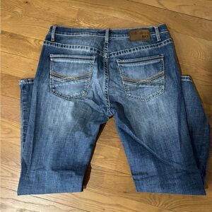 Men’s buckle Derek jeans